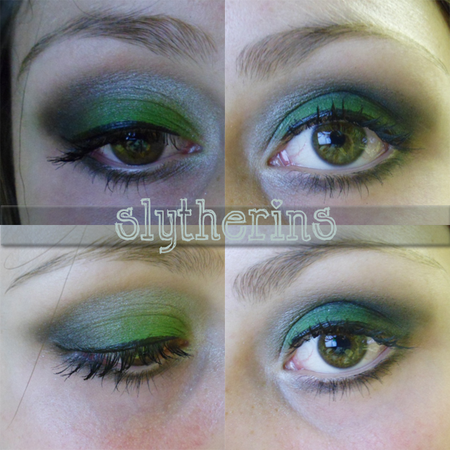 Luhivy's favorite things: Harry Potter makeup : Slytherin inspired